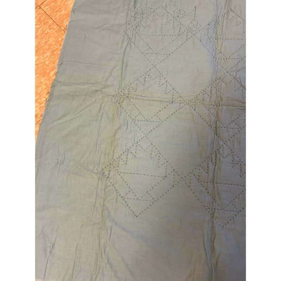 Unbranded Unisex Quilt One Size‎ Green, Teal and Purple, Preowned - Picture 6 of 12